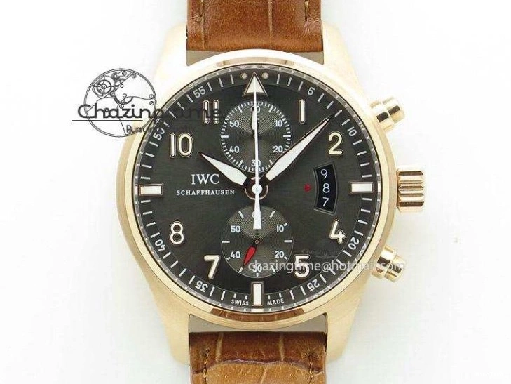 MIROTIME 0710 BestValue Mark XVIII IW328101 Black Ceramic M+F 1:1 Best Edition Blue Dial on Blue Nylon Strap A 7058